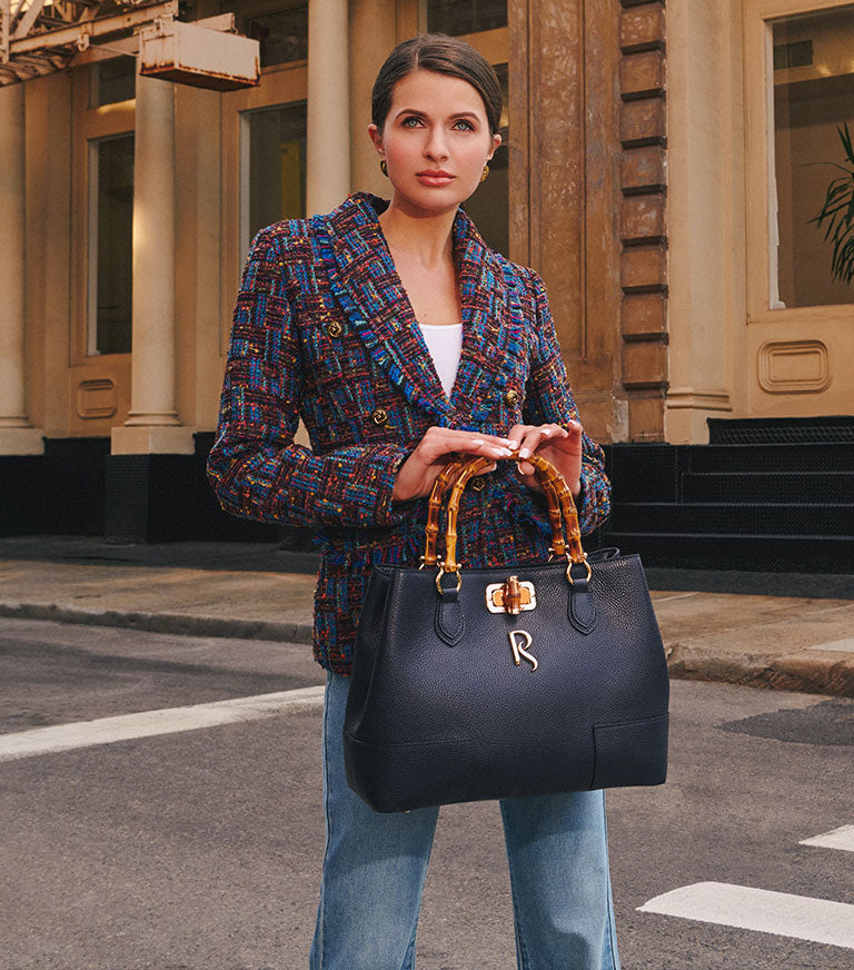 La Franca Leather Purse Handbag by RS Designs