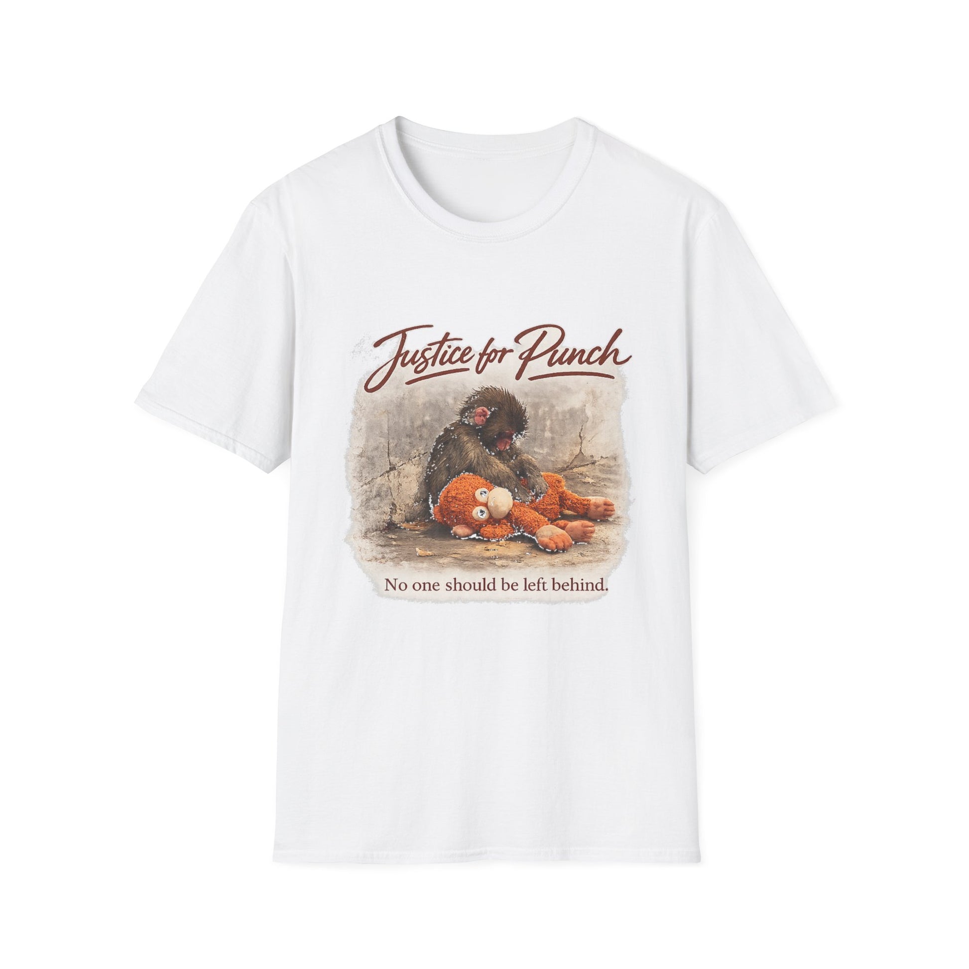 T-Shirt — "Justice for Punch"  Limited Time Release

A viral moment that touched hearts everywhere.

Born from a moment that sparked compassion everywhere.

Soft. Comfortable. Easy to wear.